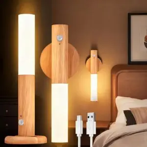 Smart LED Motion-Sensing Night Light USB Rechargeable