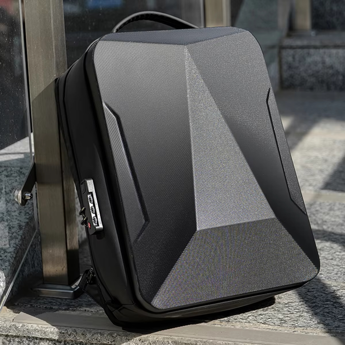 Men Business Travel Backpack Large Capacity Hard Shell E-Sports Bag - Image 3