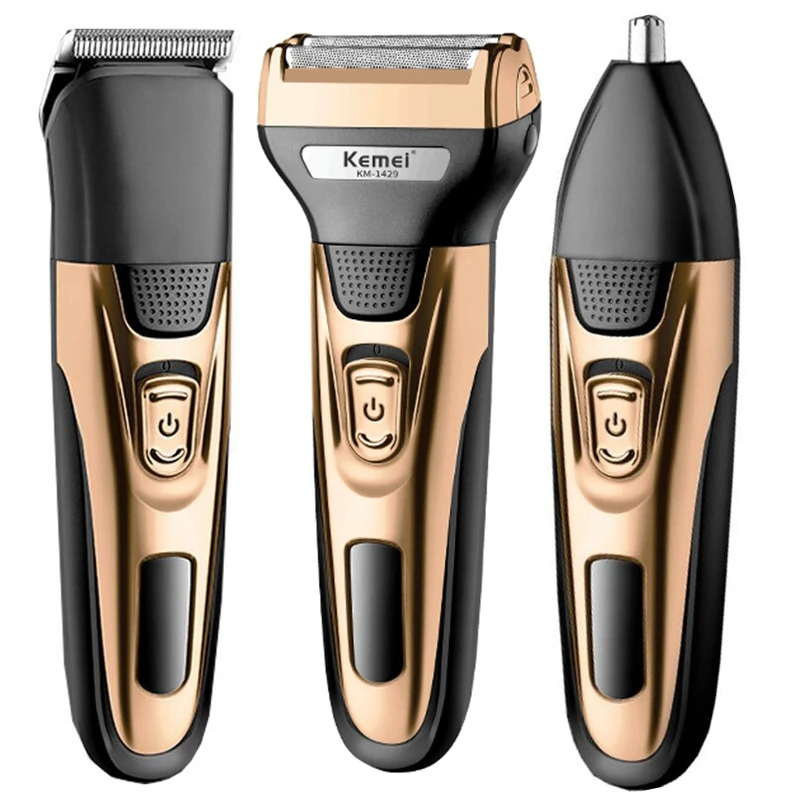 Electric Shaver Beard Hair Trimmer, Nose Ear/Body Face Shaver