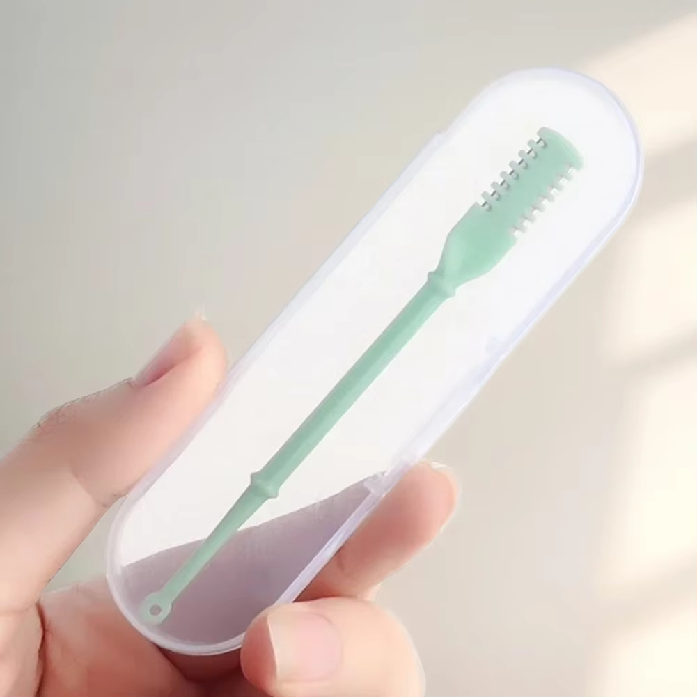 Dual Head Nose Hair Trimmer Manual Set AntiCut Shaver Kit for Men Women - Image 9