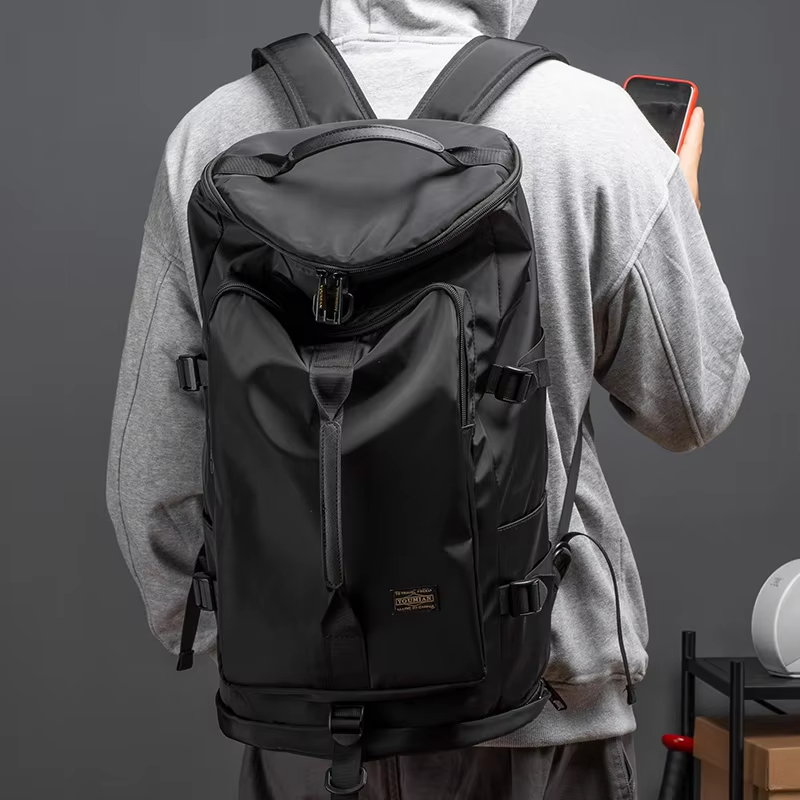 Men Large Travel Duffle Backpack Waterproof Outdoor Rucksack XA380C - Image 3