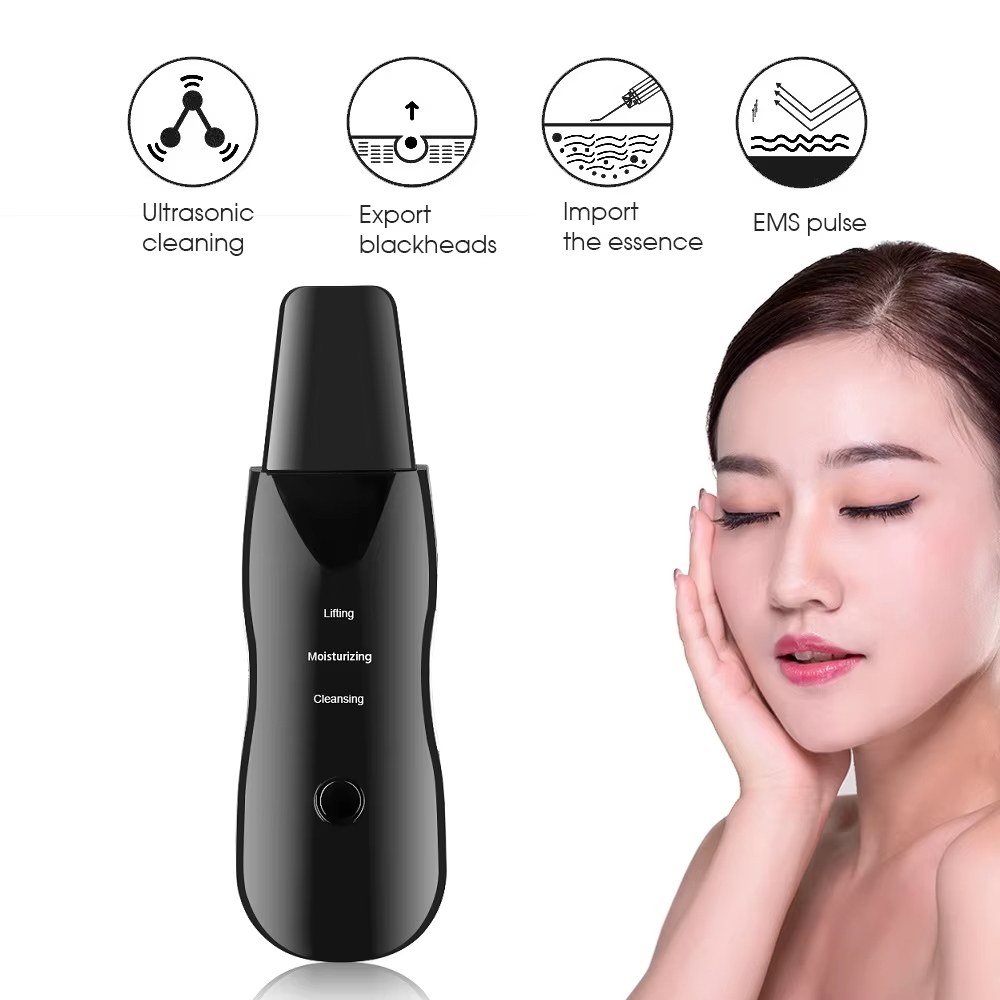 Vibration Face Skin Scrubber Blackhead Remover Pore Cleaner Facial Beauty - Image 2