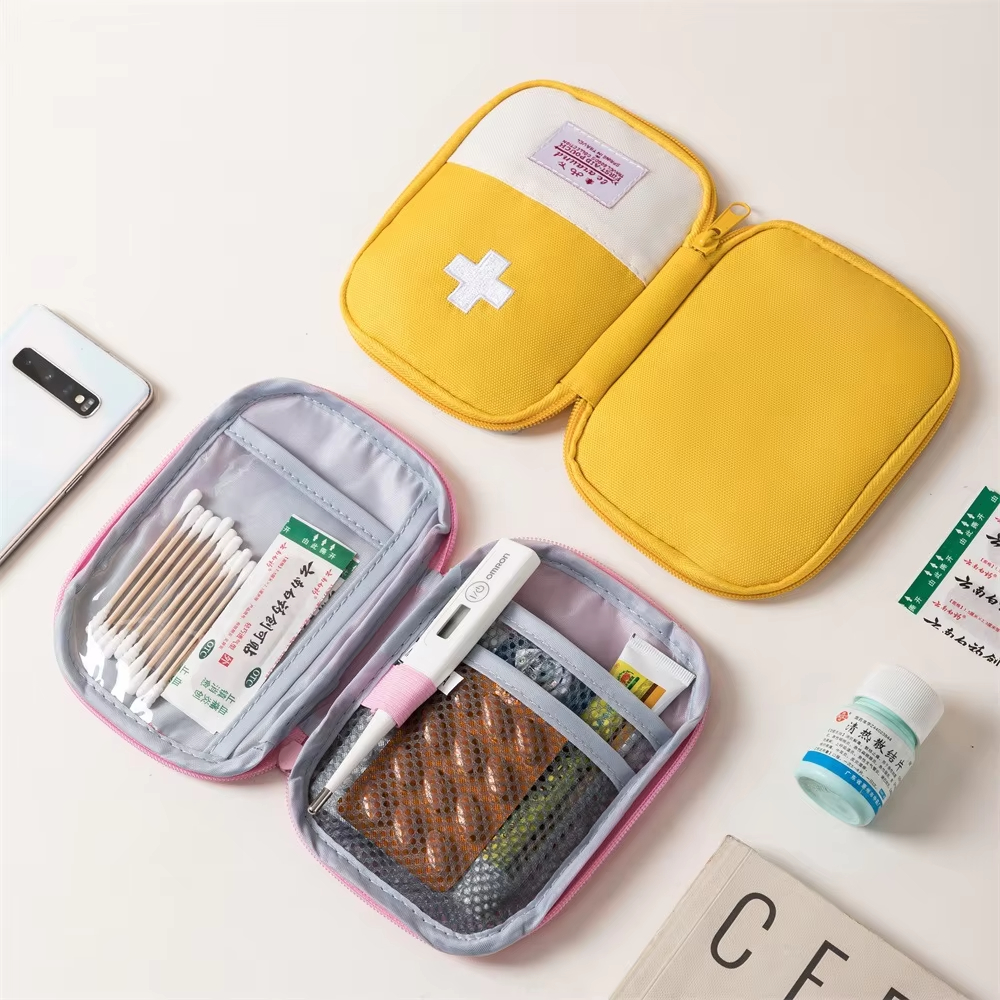 Portable Emergency First Aid Kit Medical Storage Bag For Home Outdoor - Image 6
