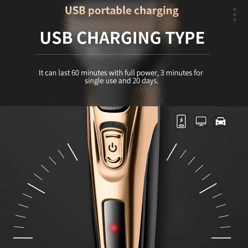 Electric Shaver Beard Hair Trimmer, Nose Ear/Body Face Shaver - Image 4