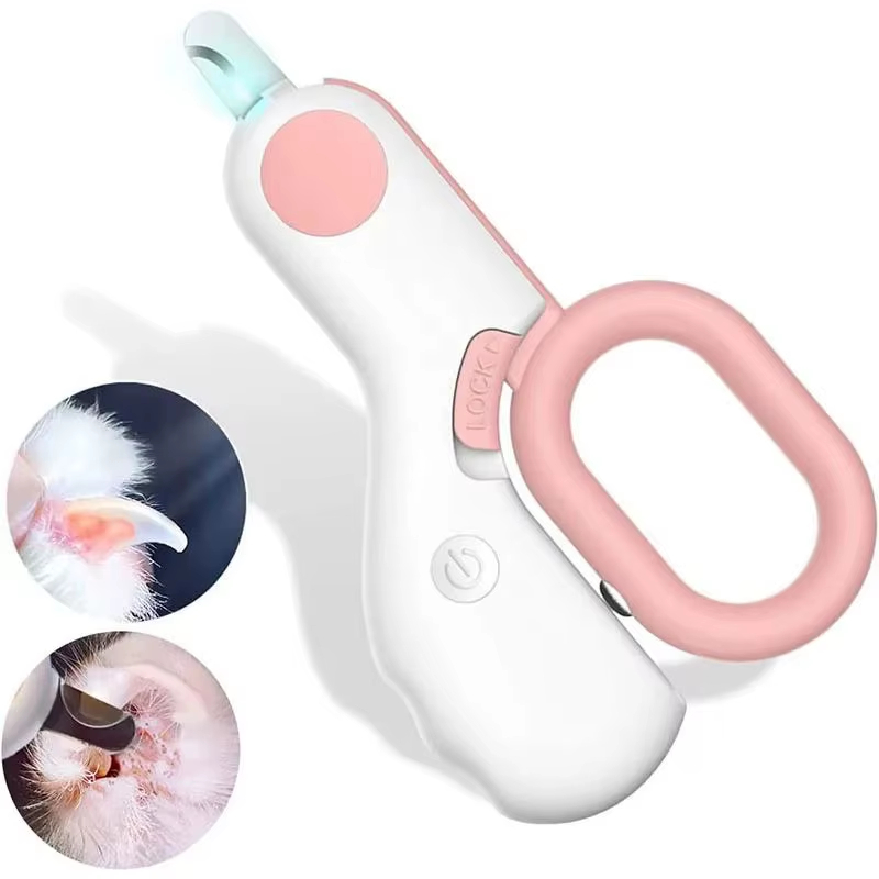 LED Pet Nail Clipper with Safety Lock Professional Dog Cat Grooming Tool - Image 5