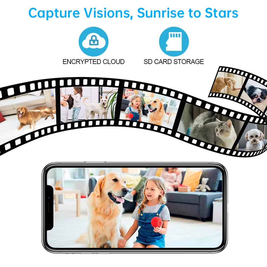 Tuya Smart Pet Camera HD Night Vision AI Security Surveillance Cam - Image 6