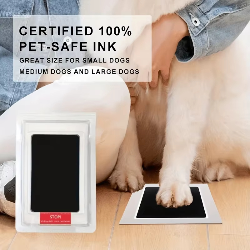 Pet Paw Print Ink Pad Dog Cat Keepsake DIY Inkless Paw Impression Making - Image 7