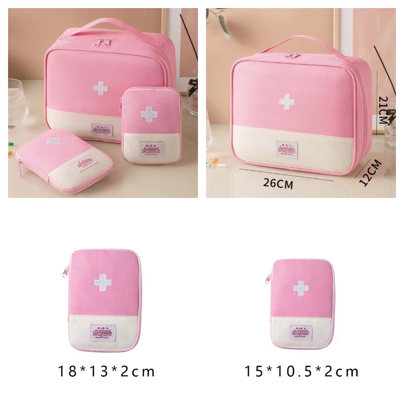 Portable Emergency First Aid Kit Medical Storage Bag For Home Outdoor - Image 8