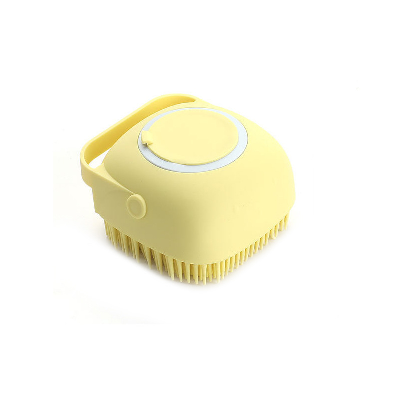Soft Silicone Pet Bath Brush Dog Cat Grooming Cleaning Massage Tool - Image 4