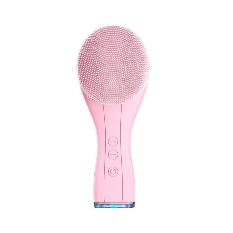 Electric Facial Cleansing Brush Sonic Pore Cleaner Silicone Waterproof - Image 17