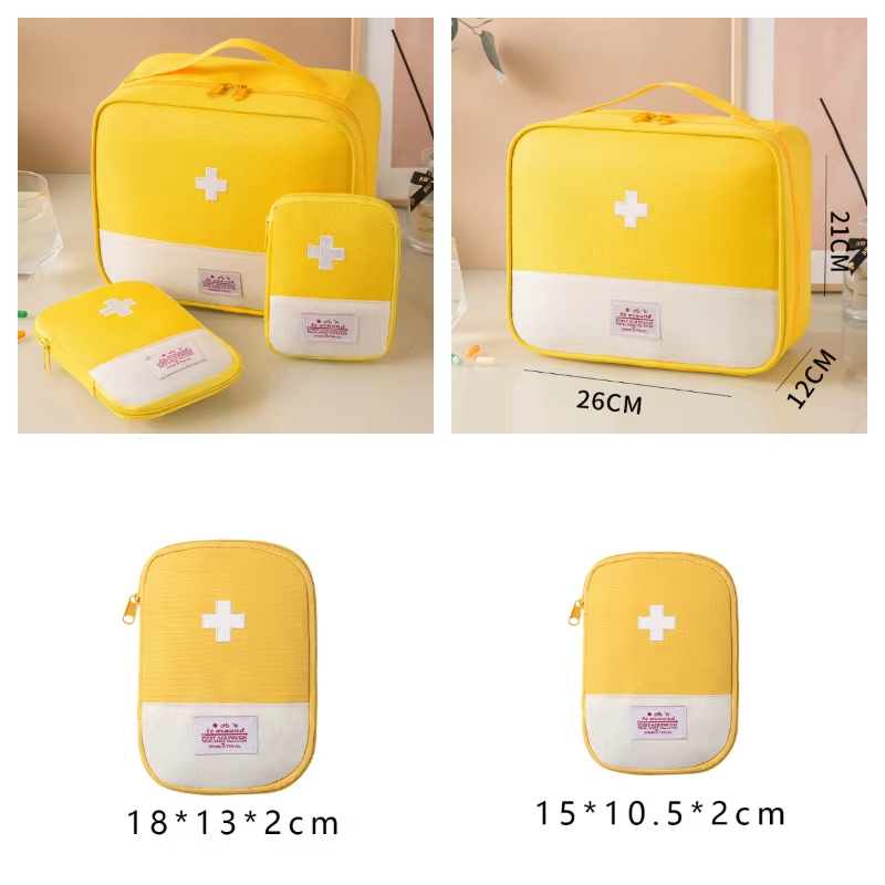 Portable Emergency First Aid Kit Medical Storage Bag For Home Outdoor - Image 9