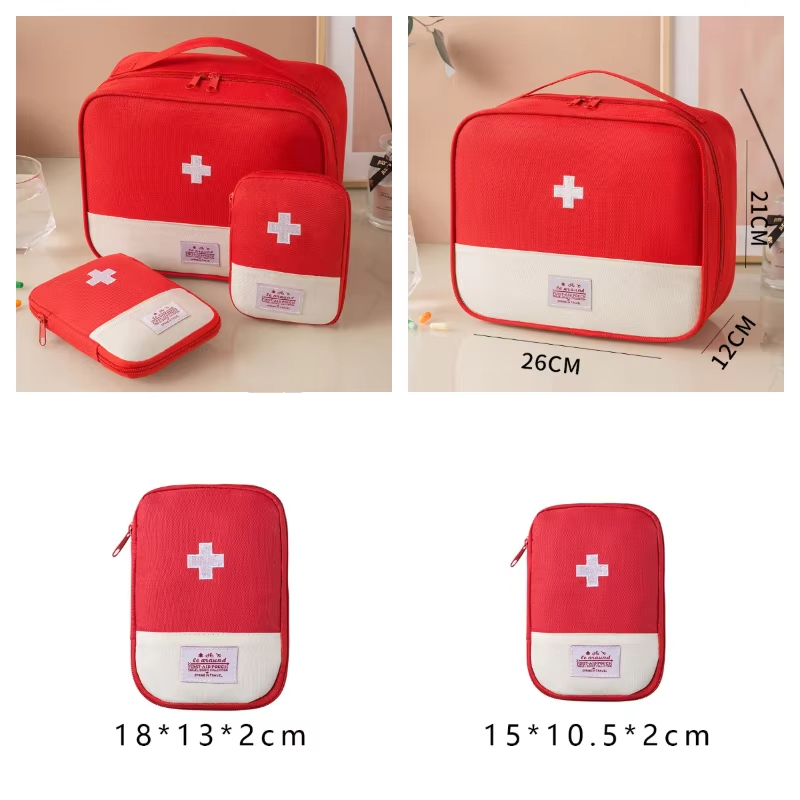 Portable Emergency First Aid Kit Medical Storage Bag For Home Outdoor - Image 10