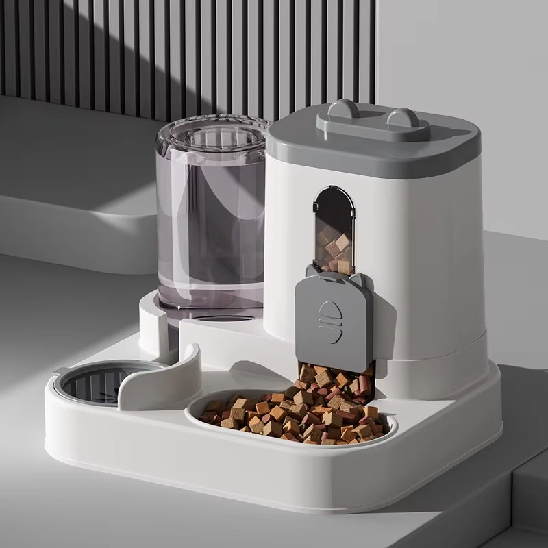 Automatic Feeder Water Fountain Spill Proof Pet Food Dispenser Cats Dogs - Image 7