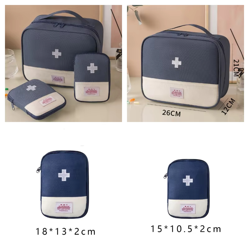Portable Emergency First Aid Kit Medical Storage Bag For Home Outdoor - Image 11