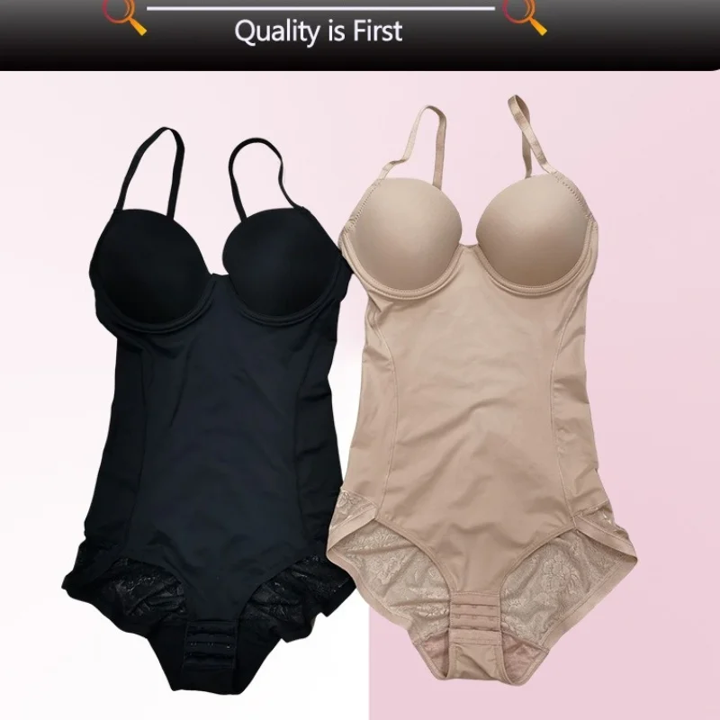 Best Selling Lace Bodysuit With Bra Support - Image 2
