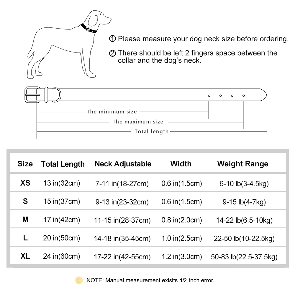 Custom PU Leather Dog Collar Soft Padded Adjustable, Free Engraving for All Sizes - Image 15