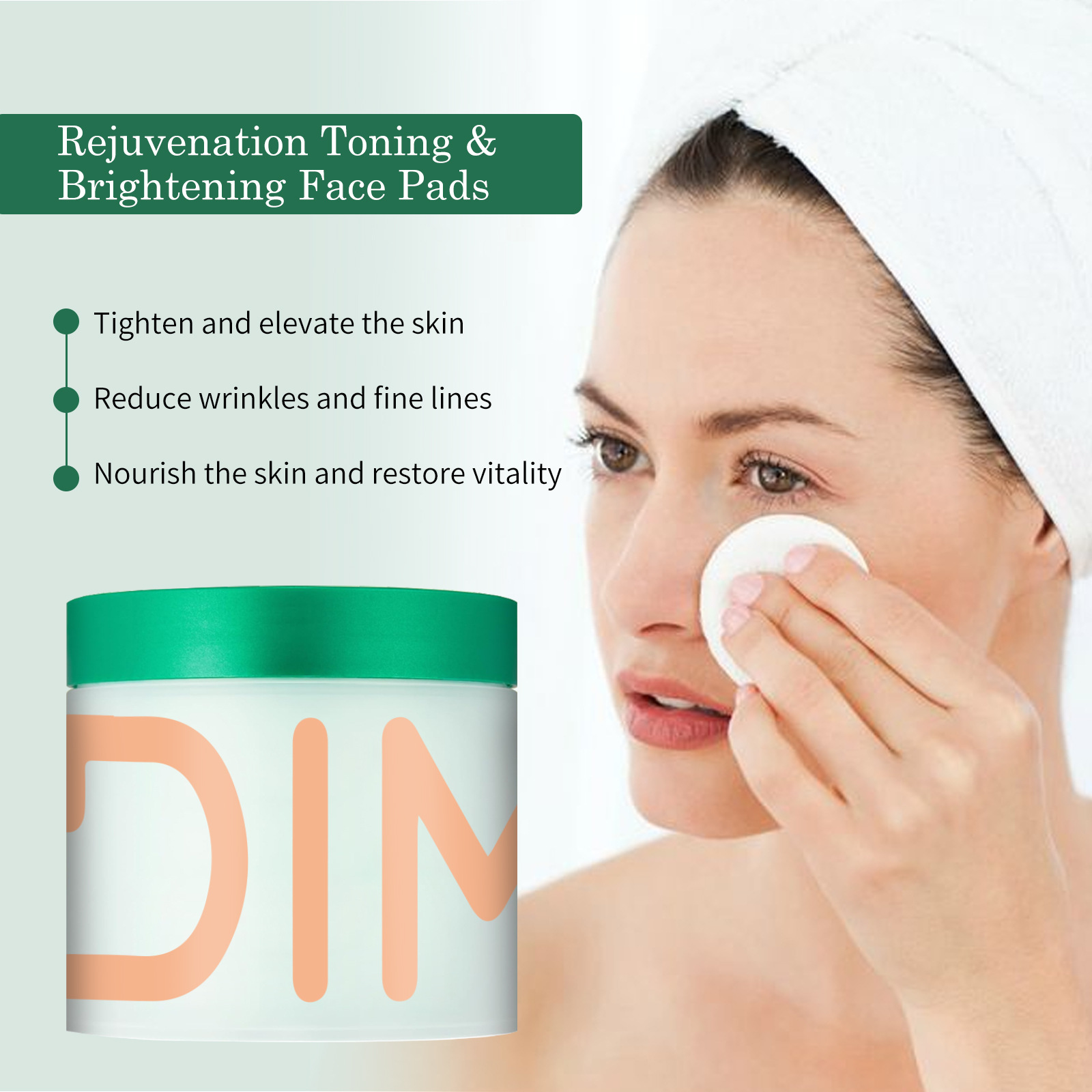 Centella Cotton Pads: Hydrating, Soothes Redness, Repairs Skin Barrier - Image 4