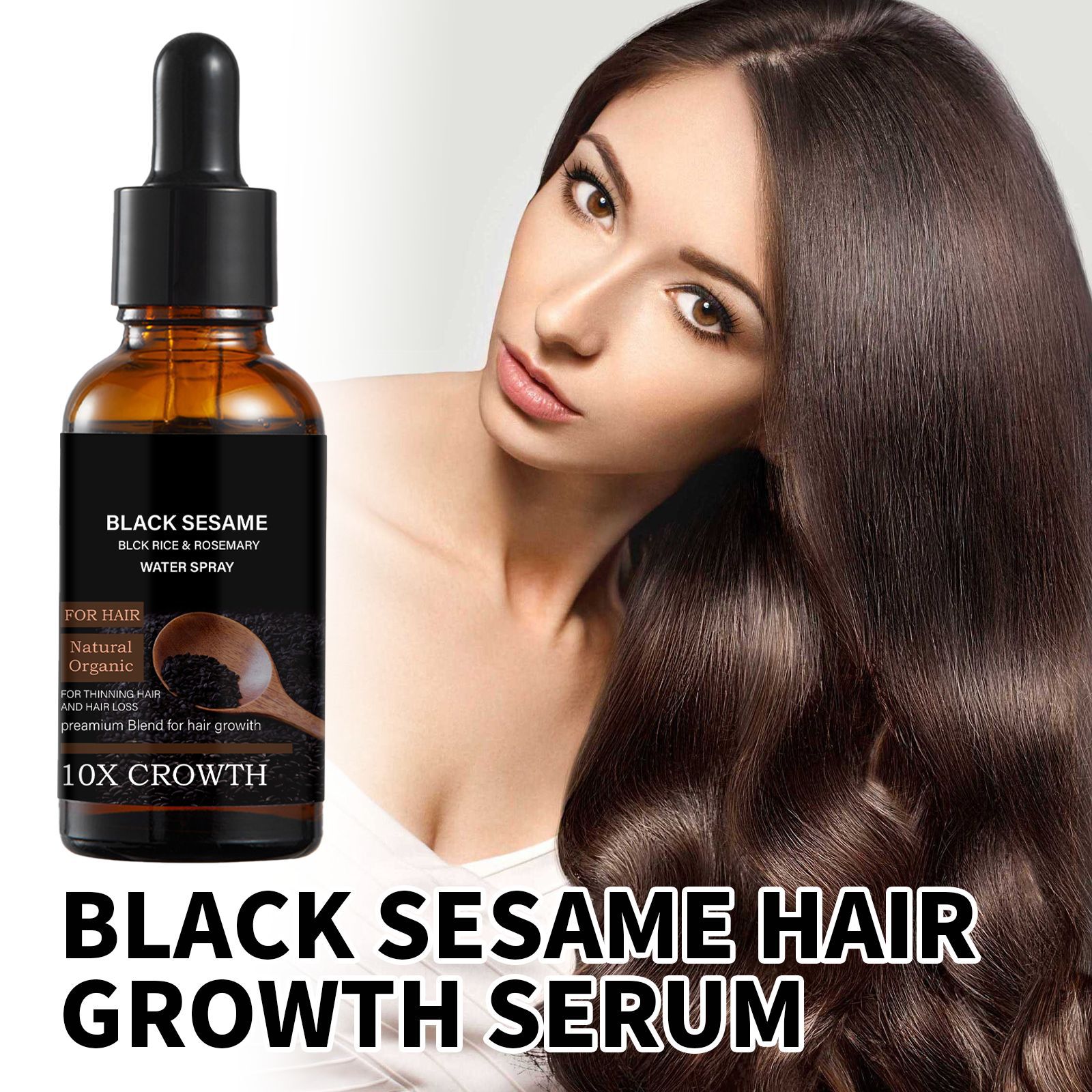 Hair Strengthening Serum Anti-Hair Loss Nourishes Roots Boosts Growth