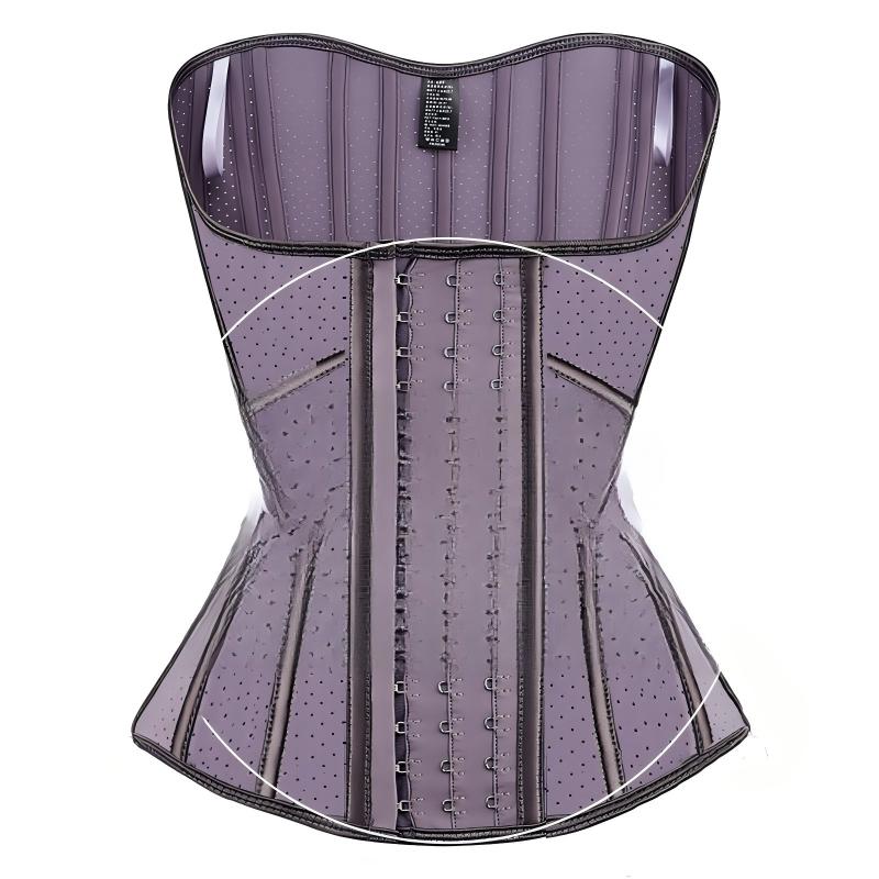 Women Latex Waist Trainer Abdominal Body Shaper Support - Image 7