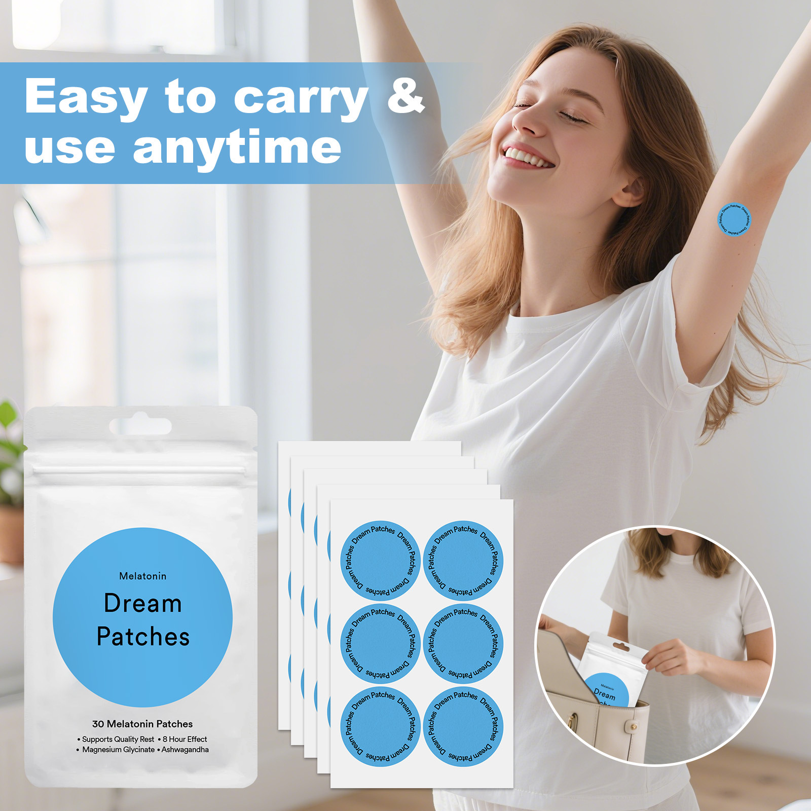 Gentle Relief Repair Nourish Restore Vitality Care Patch - Image 2