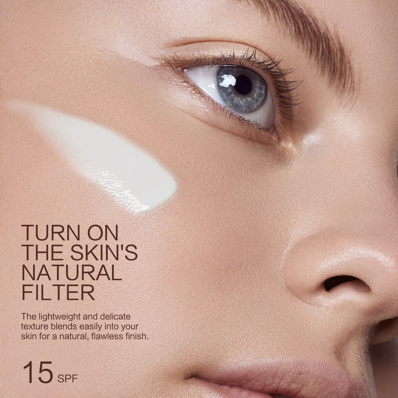 Lightweight Hydrating Foundation OilControl LongLasting Natural Finish - Image 2