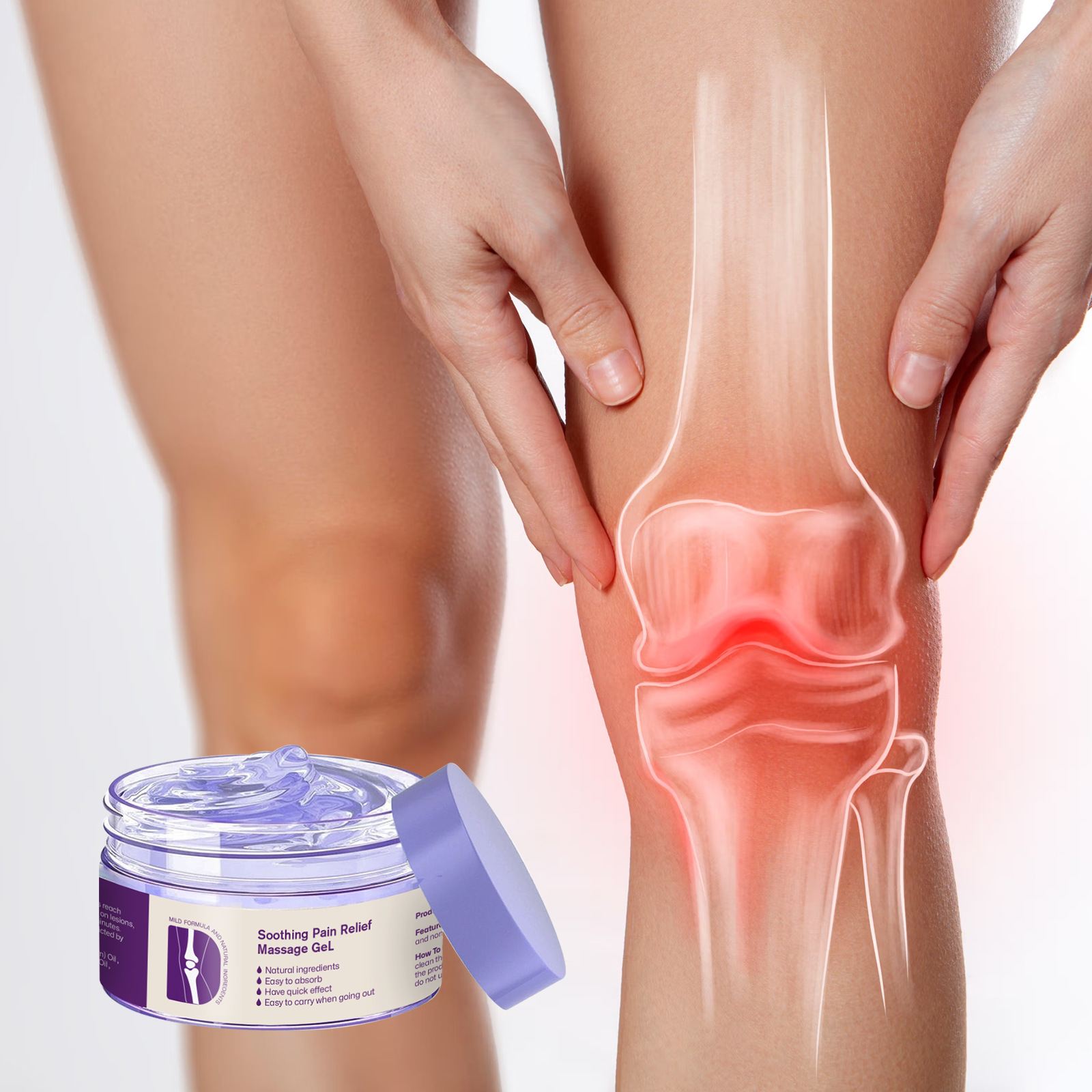 Soothing Gel: Hydrating Nourishing Dryness-Relieving Gentle Skin Care - Image 3