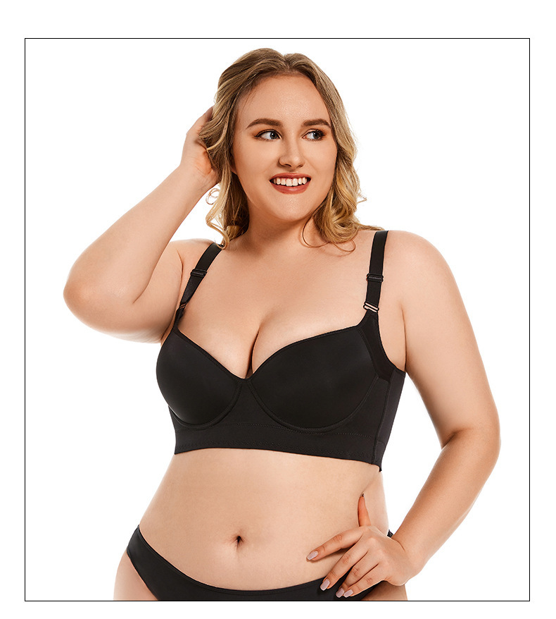 Plus-Size Smooth Seamless Lingerie Lifting Side-Smoothing Support - Image 2