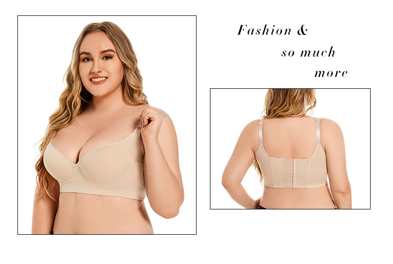 Plus-Size Smooth Seamless Lingerie Lifting Side-Smoothing Support - Image 4