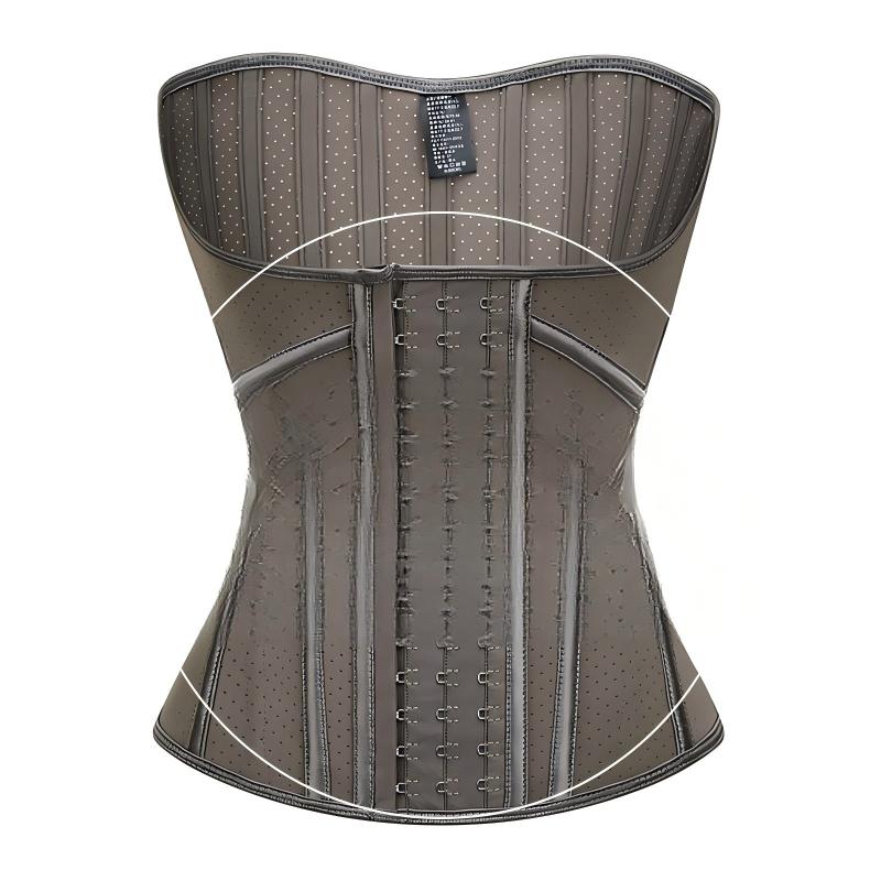 Women Latex Waist Trainer Abdominal Body Shaper Support - Image 8