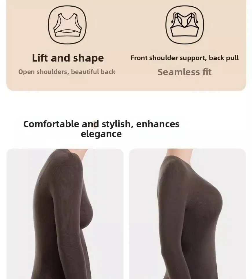 Women's Anti-Sagging Posture Correction Bra - Seamless Support Vest - Image 5