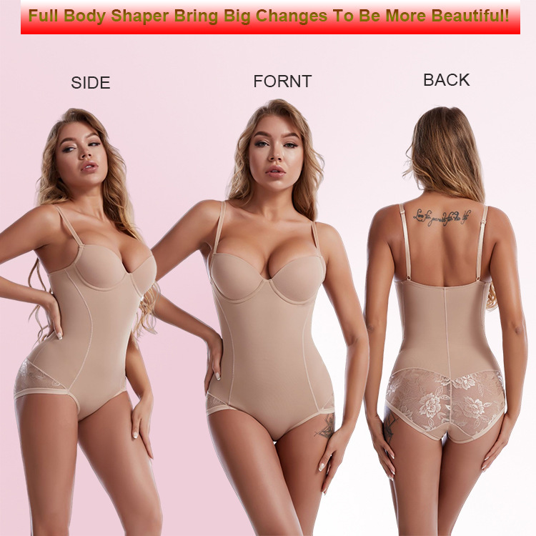Best Selling Lace Bodysuit With Bra Support - Image 8