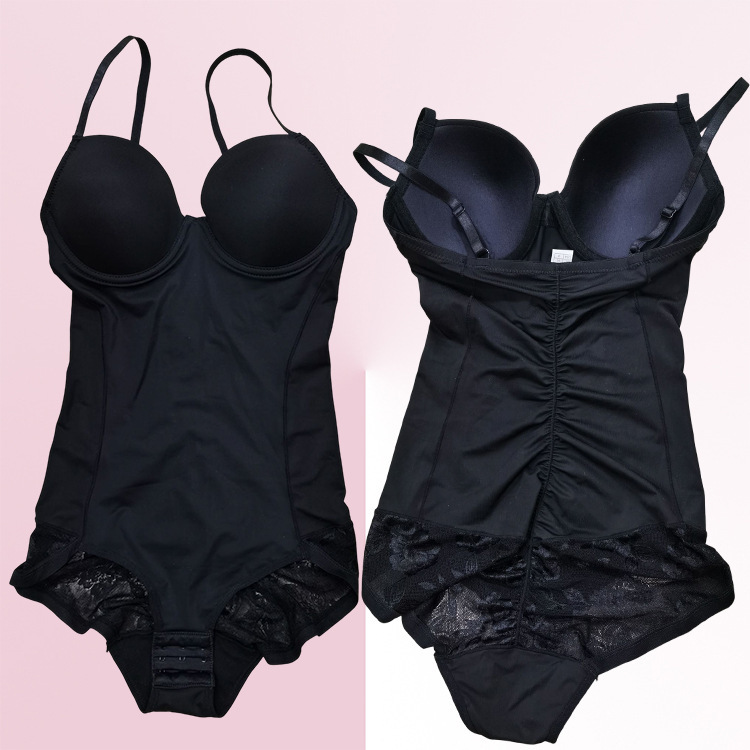 Best Selling Lace Bodysuit With Bra Support - Image 12